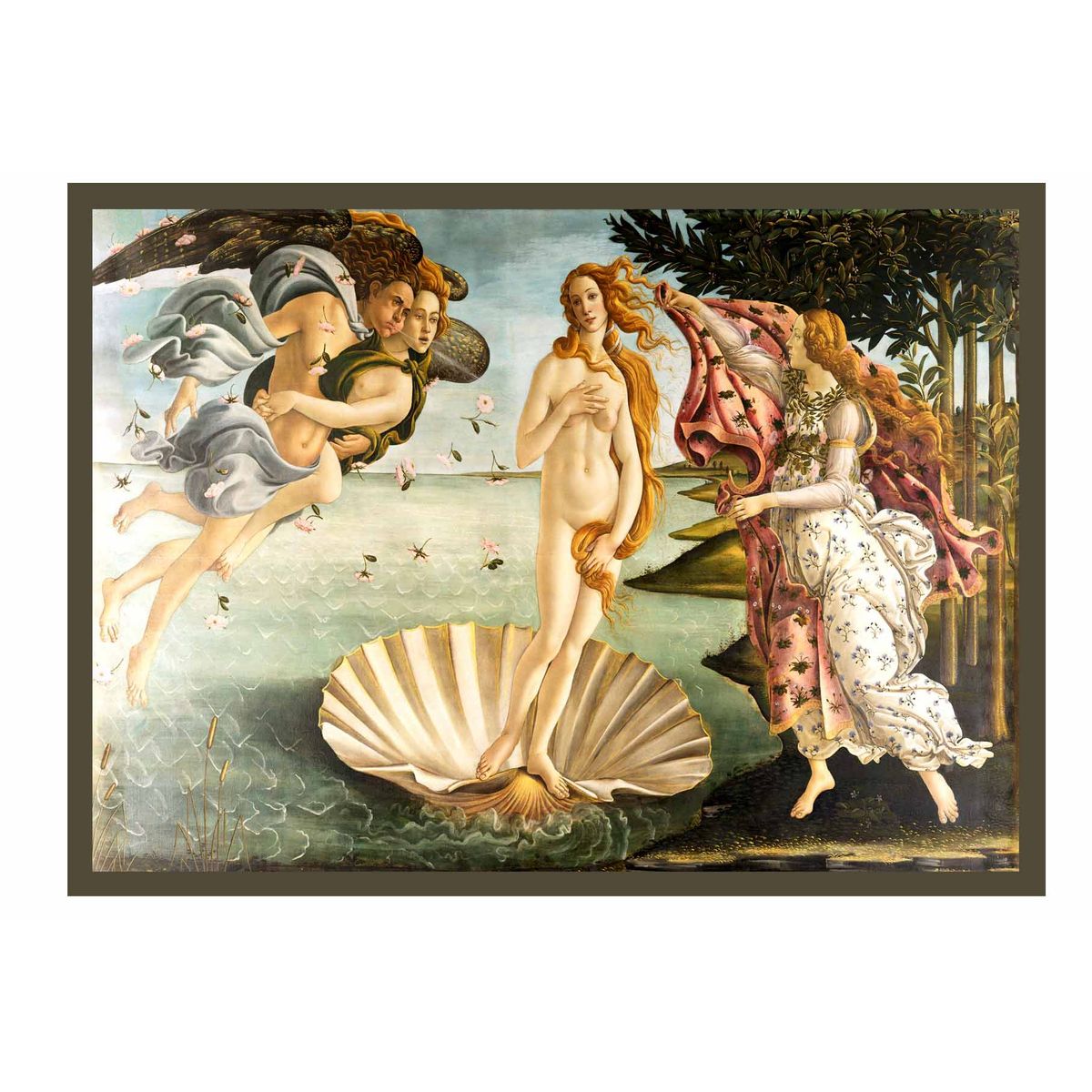 GENERICO - Cuadro De 50x70 El Nacimiento De Venus