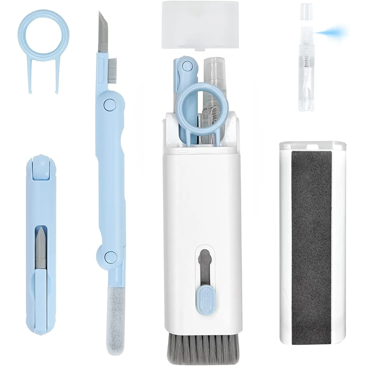 KUANGYE - Brocha Limpiadora Para Notebook Y Pc Multifuncional 7 En 1