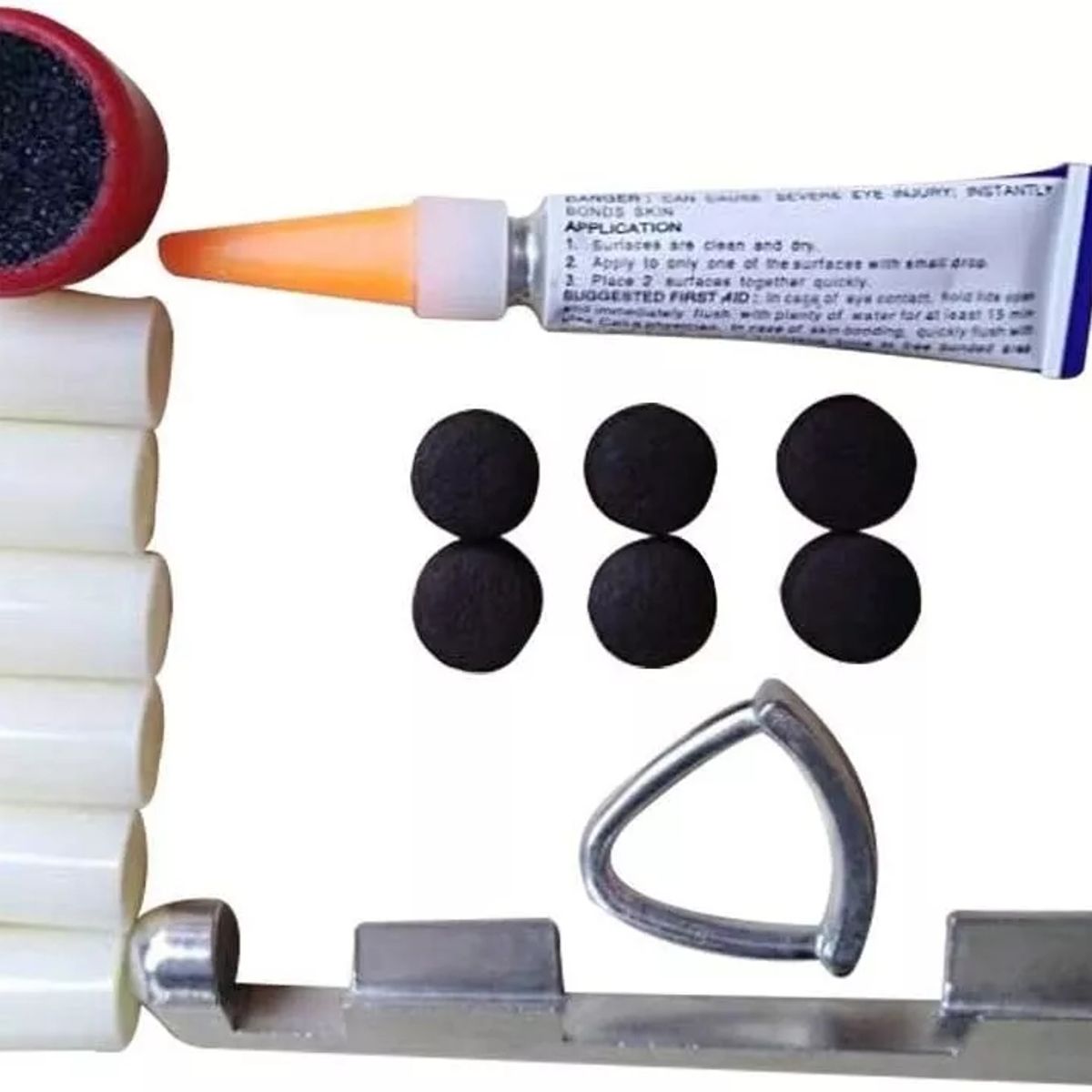 KUANGYE - Kit De Reparación Para Taco De Billar Pool Karambola Snooker