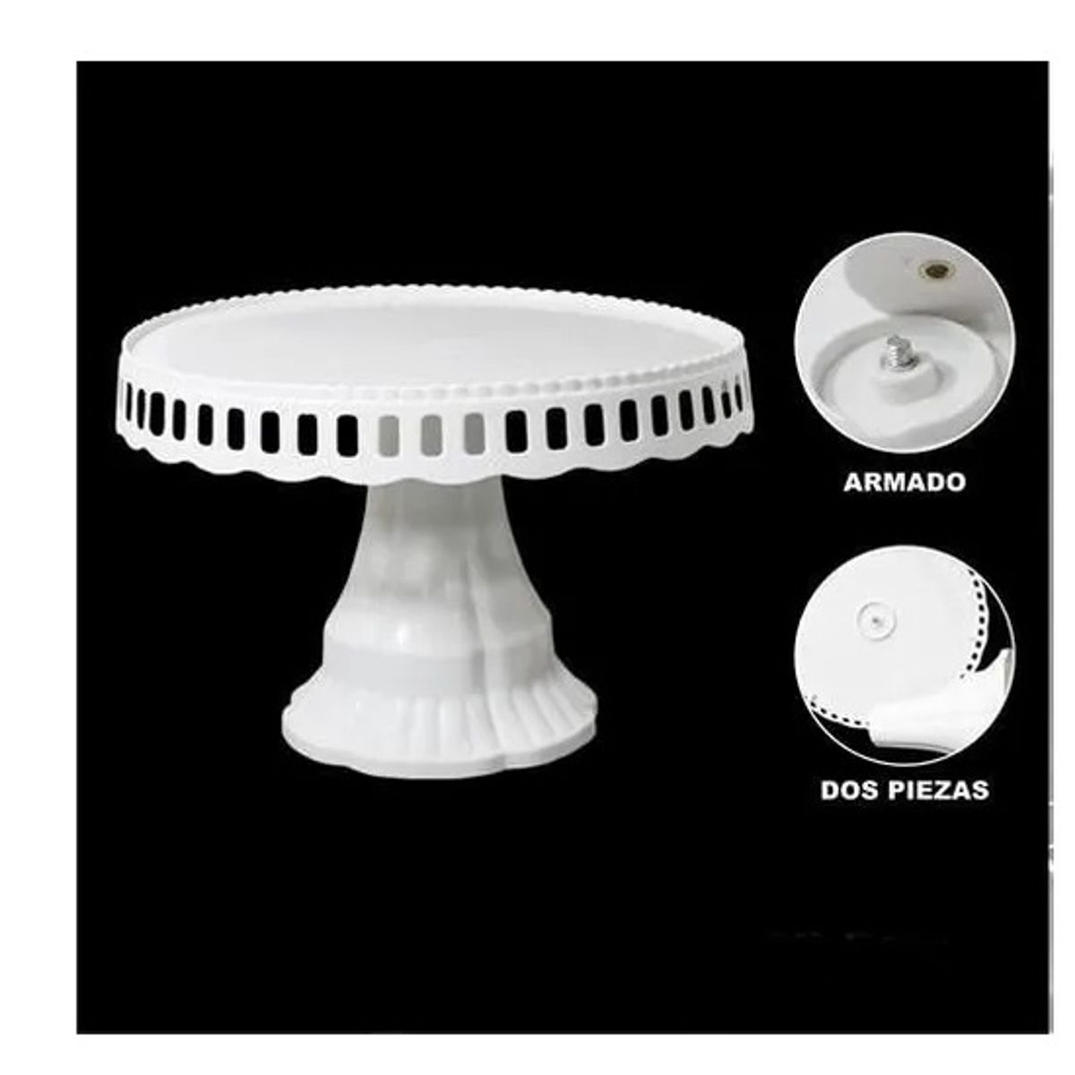 Pasteleria - Base De Torta Base Torta Base Plato Porta Torta24 Cm