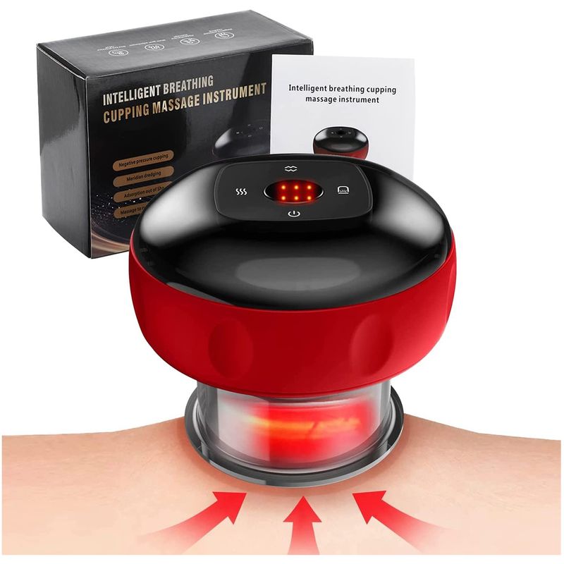 TNAKIEX - Ventosa Eléctrica Terapéutica Cupping Masajeador Inteligente