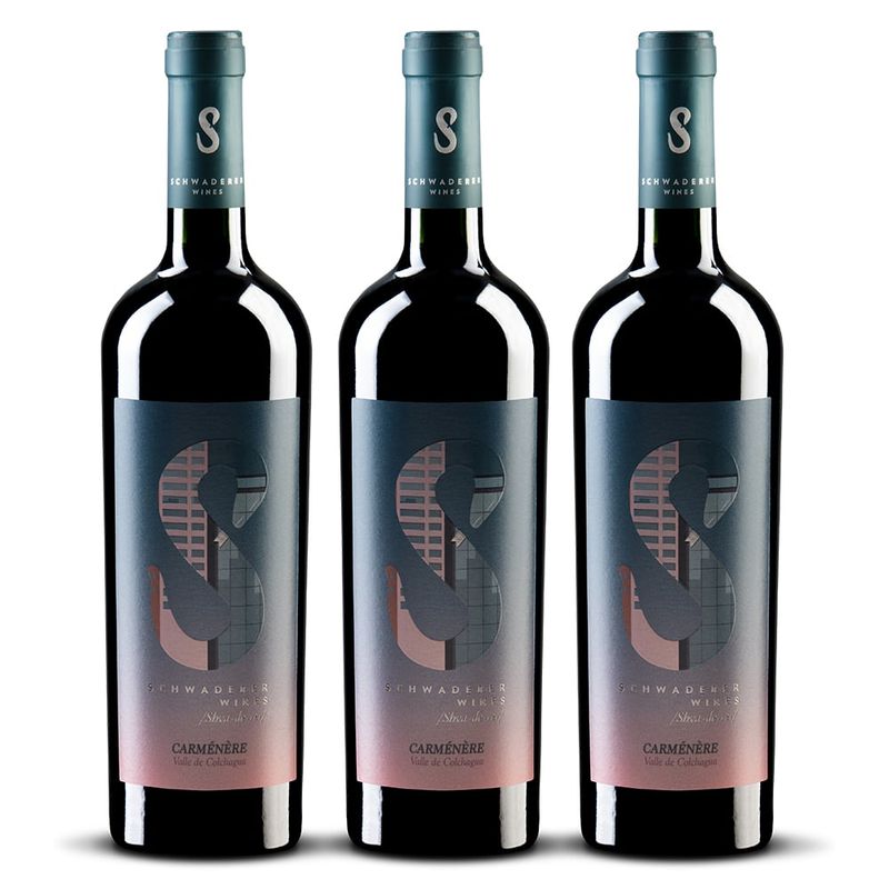 SCHWADERER WINES - Pack x 3 Carmenere Schwaderer