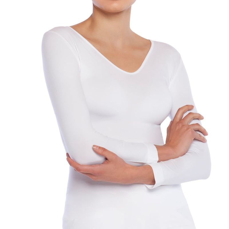 MONARCH - Polera Esencial Salud Blanco Monarch