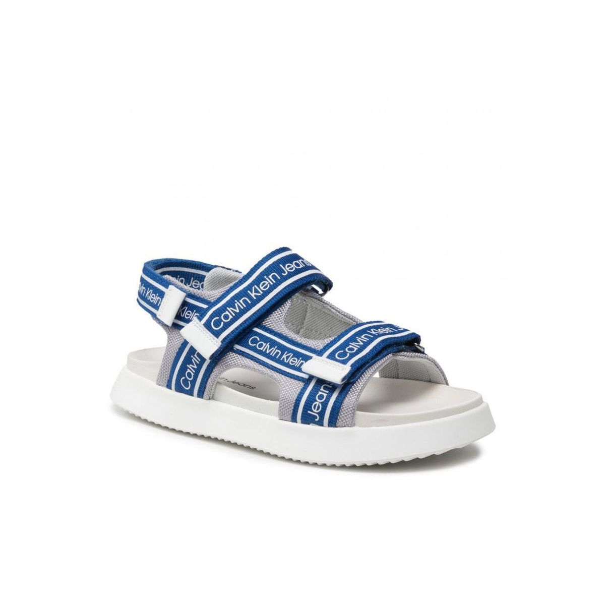 CALVIN KLEIN - Sandalia Niño Velcro  Azul Calvin Klein