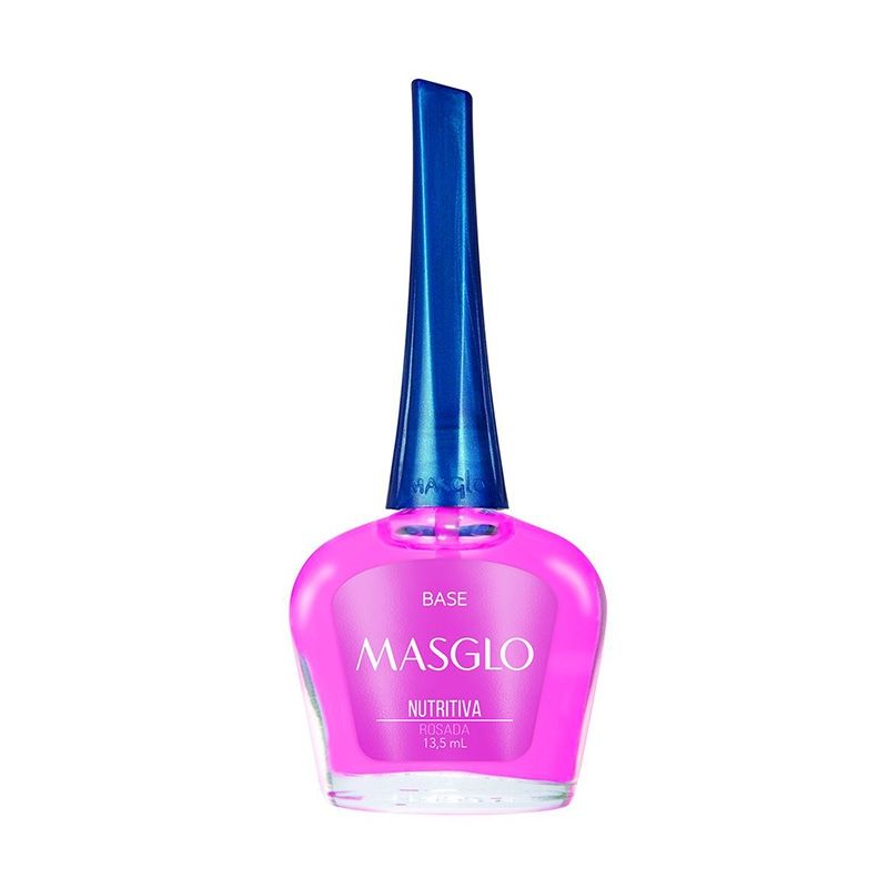 MASGLO - Base De Esmalte Rosada Nutritiva Masglo