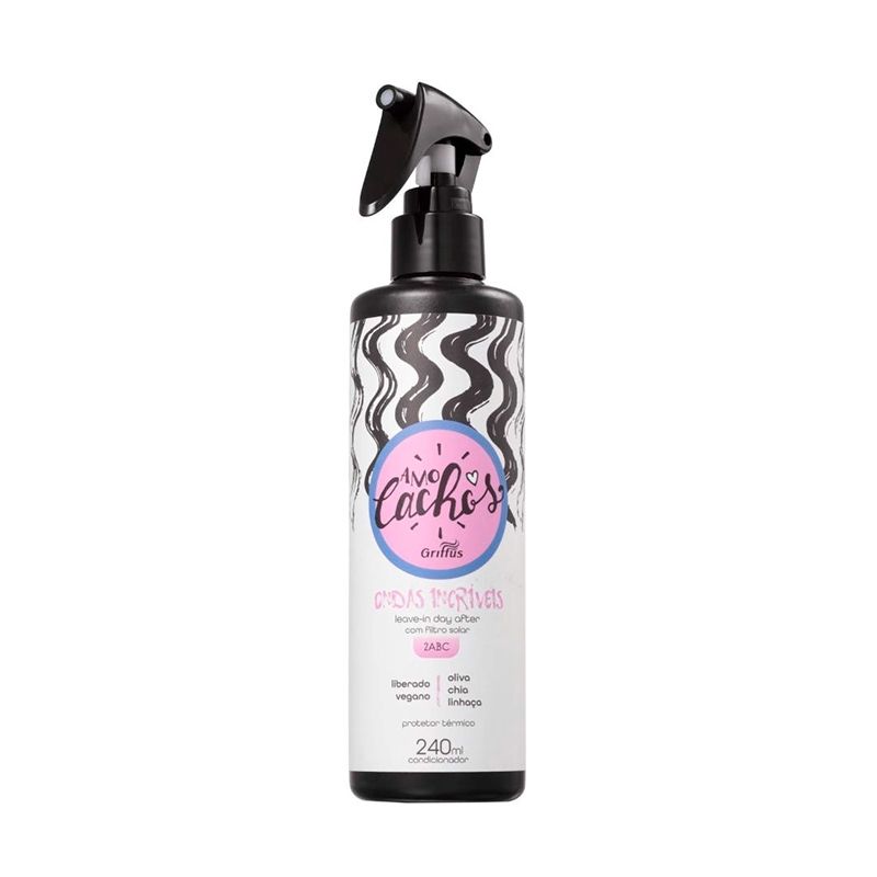 GRIFFUS - Spray Leave-In Griffus Para Cabellos Con Ondas 240 Ml