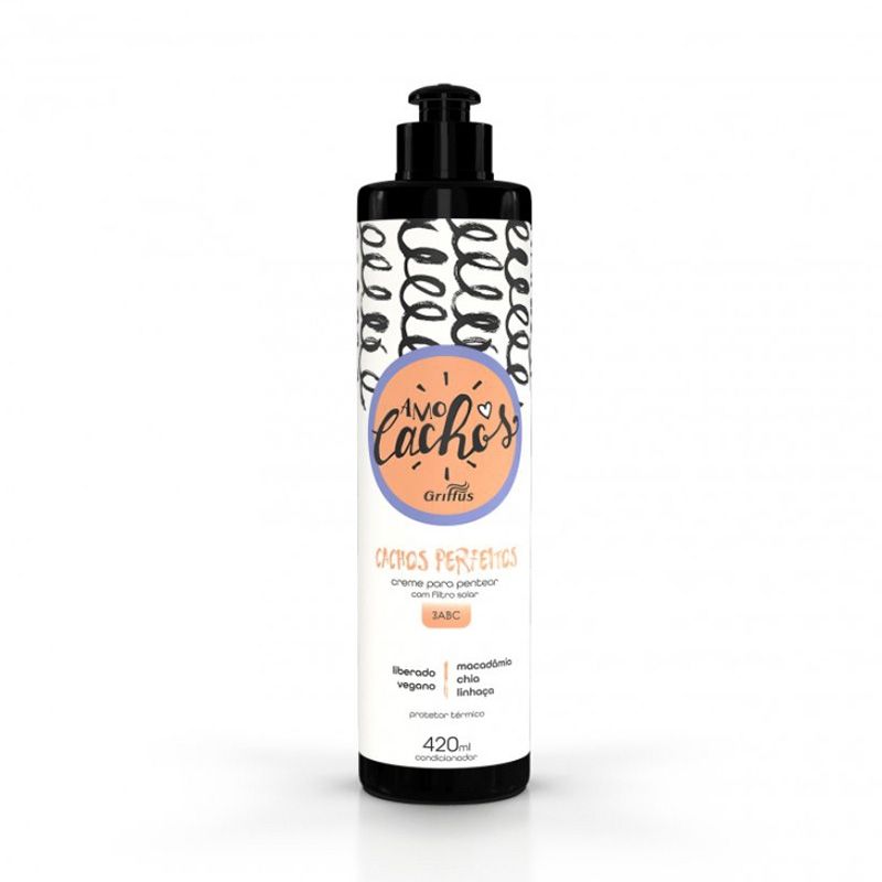 GRIFFUS - Crema Para Peinar Cabellos Rizos Griffus 420 Ml