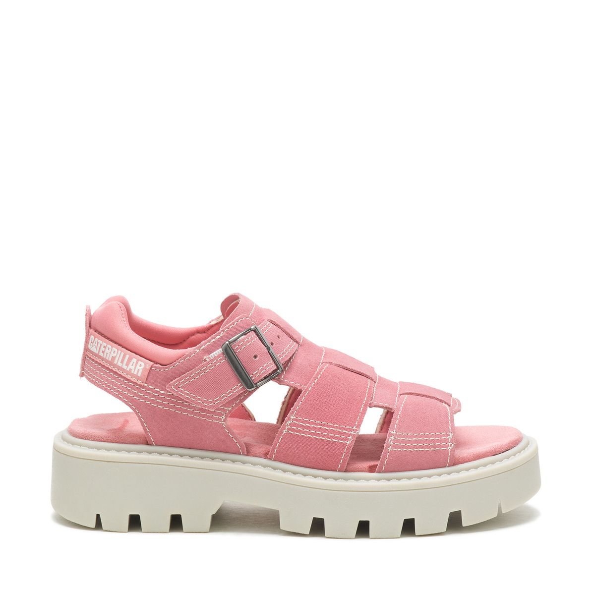 CAT - Sandalia Mujer Rigor Rosado CAT