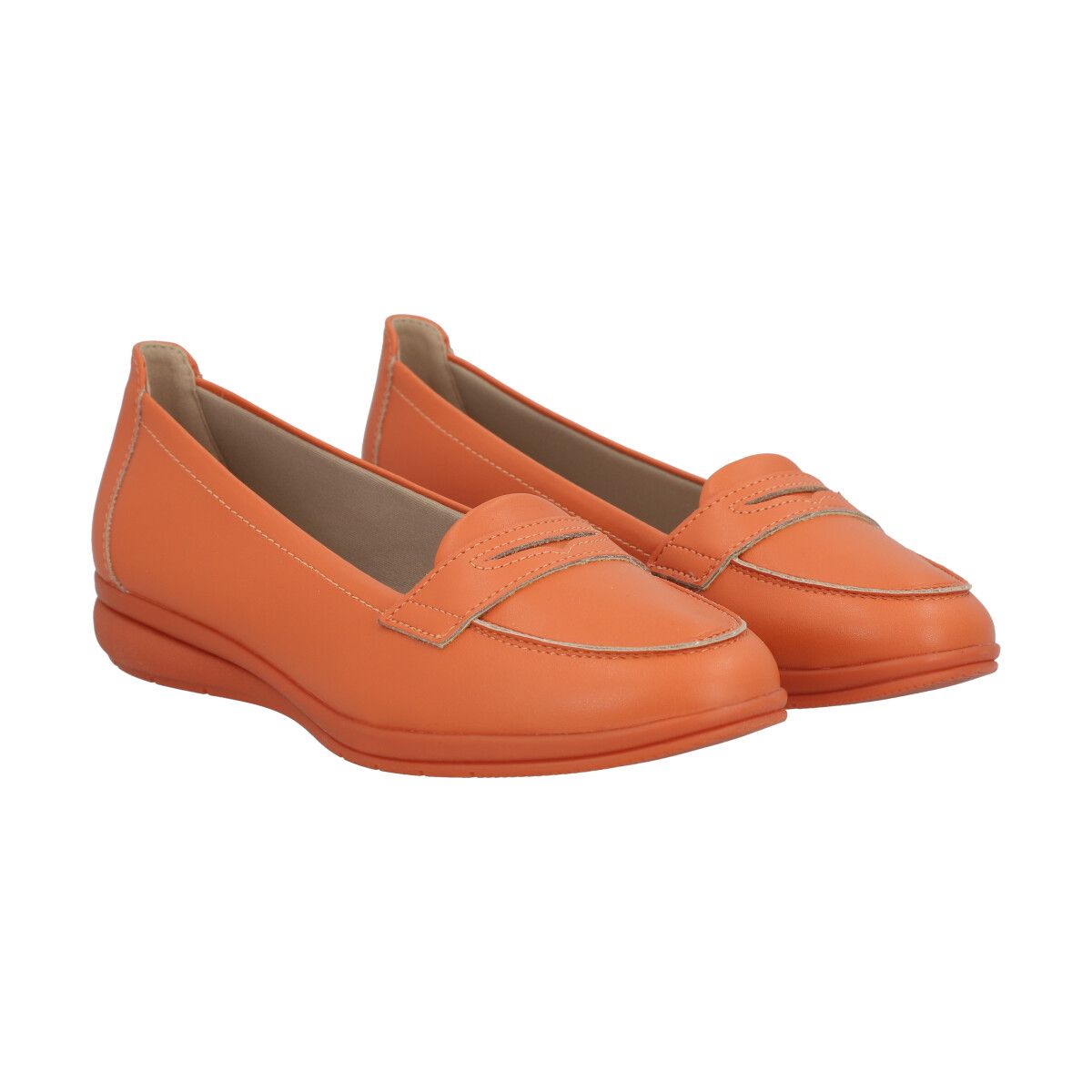 PICCADILLY - Mocasín Fabricia Naranja Piccadilly