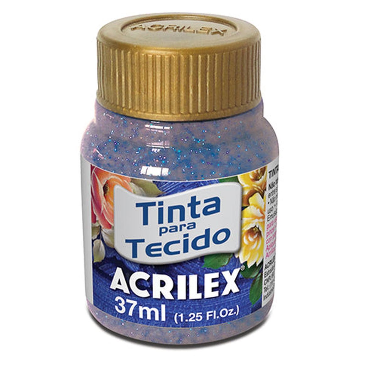 GENERICO - PINTURA GENERO GLITTER 37 ML - Azul