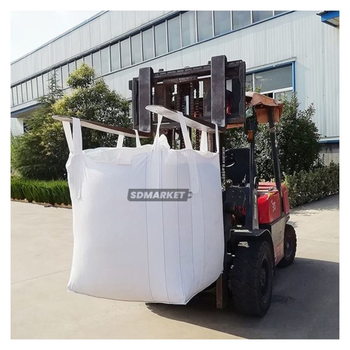 GENERICO - PACK 10X Maxi saco nuevo 1000 kg 90 x 90 x 100 cm 51 Factor Jumbo Bag