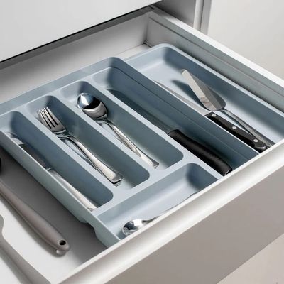 Imagen 2 del producto Organizador de utensilios extensibles Logic Gris