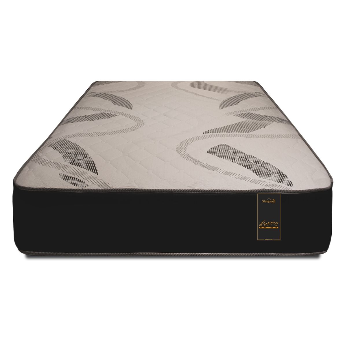 SLEEPWELL - Colchón Resorte Pocket Luxory 1.5 Plaza Box