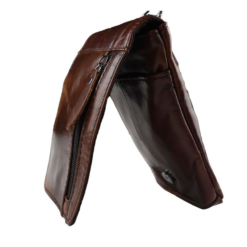 PALMATRI - Mini Bolso De Cuero Pálmatri Bermudas
