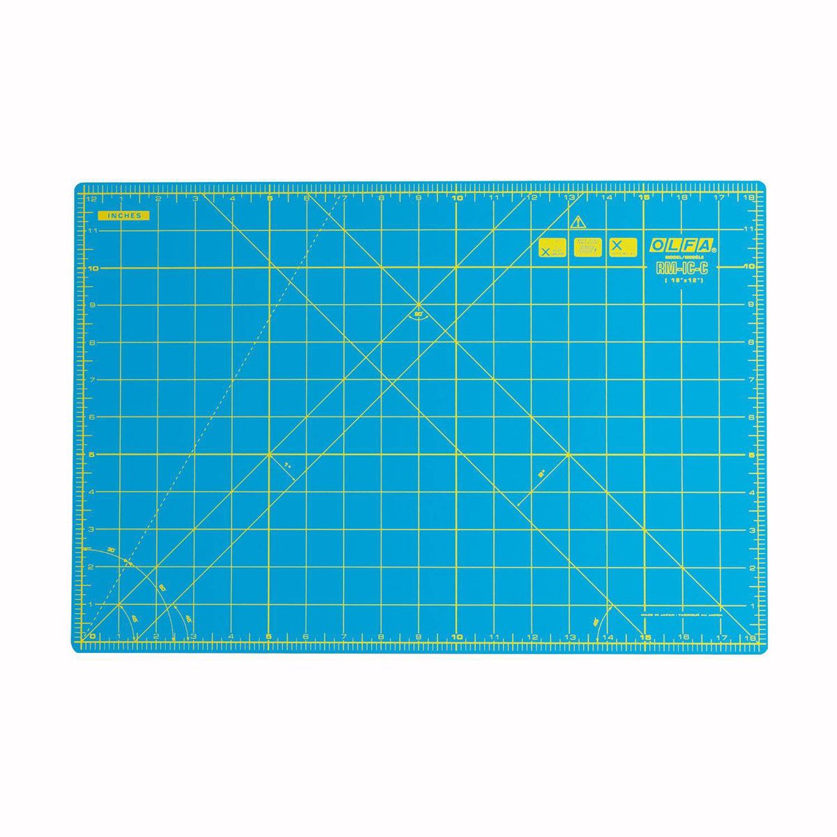 OLFA - PLANCHA SALVACORTES 45X30CM COLOR AQUA