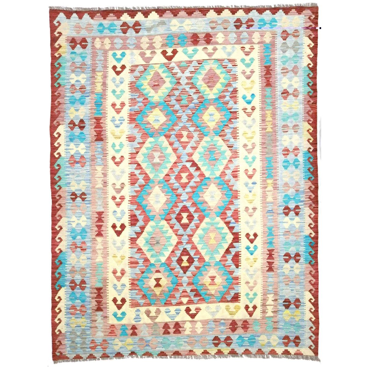 BAZHARS - ALFOMBRA BAZHARS 241X181 CM ARTESANAL KILIM VEGI