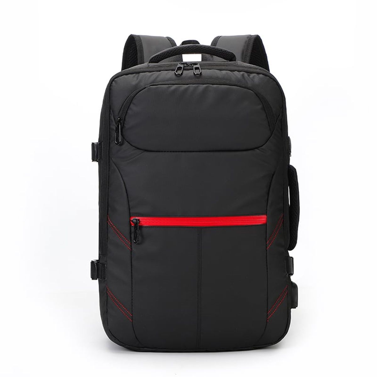 STARTECHOFFICE - Mochila Multifuncional Laptop impermeable con puerto USB 39 Litros Correas Ajustables