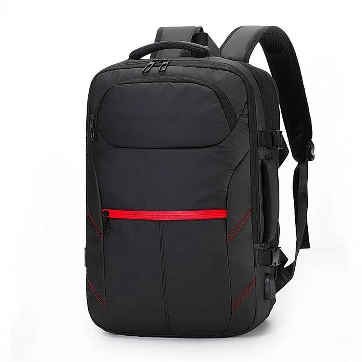 STARTECHOFFICE - Mochila Multifuncional Laptop impermeable con puerto USB 39 Litros Correas Ajustables