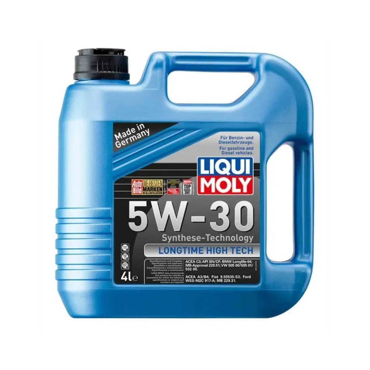 LIQUI MOLY - Aceite 5w30 Longtime High Tech Liqui Moly 4 L