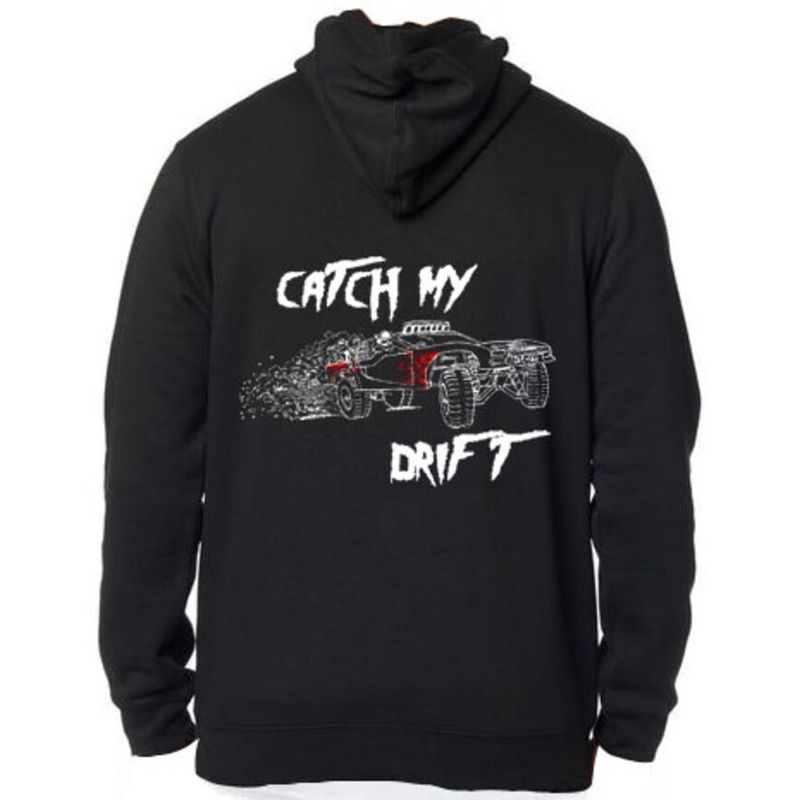 DEVOL COMPANY - Polerón Catch My Drift Negro Devol Logo Octo