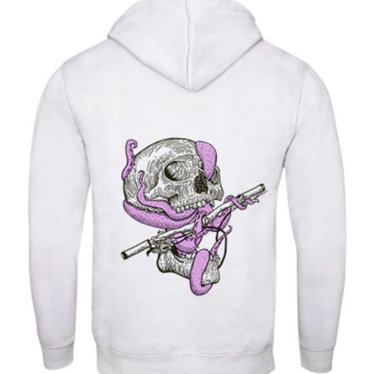 DEVOL COMPANY - Polerón OctoRoads Blanco Devol Logo Octo