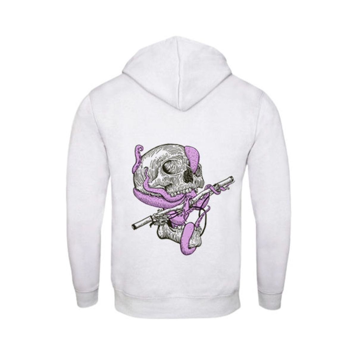 DEVOL COMPANY - Polerón OctoRoads Blanco Devol Logo Octo