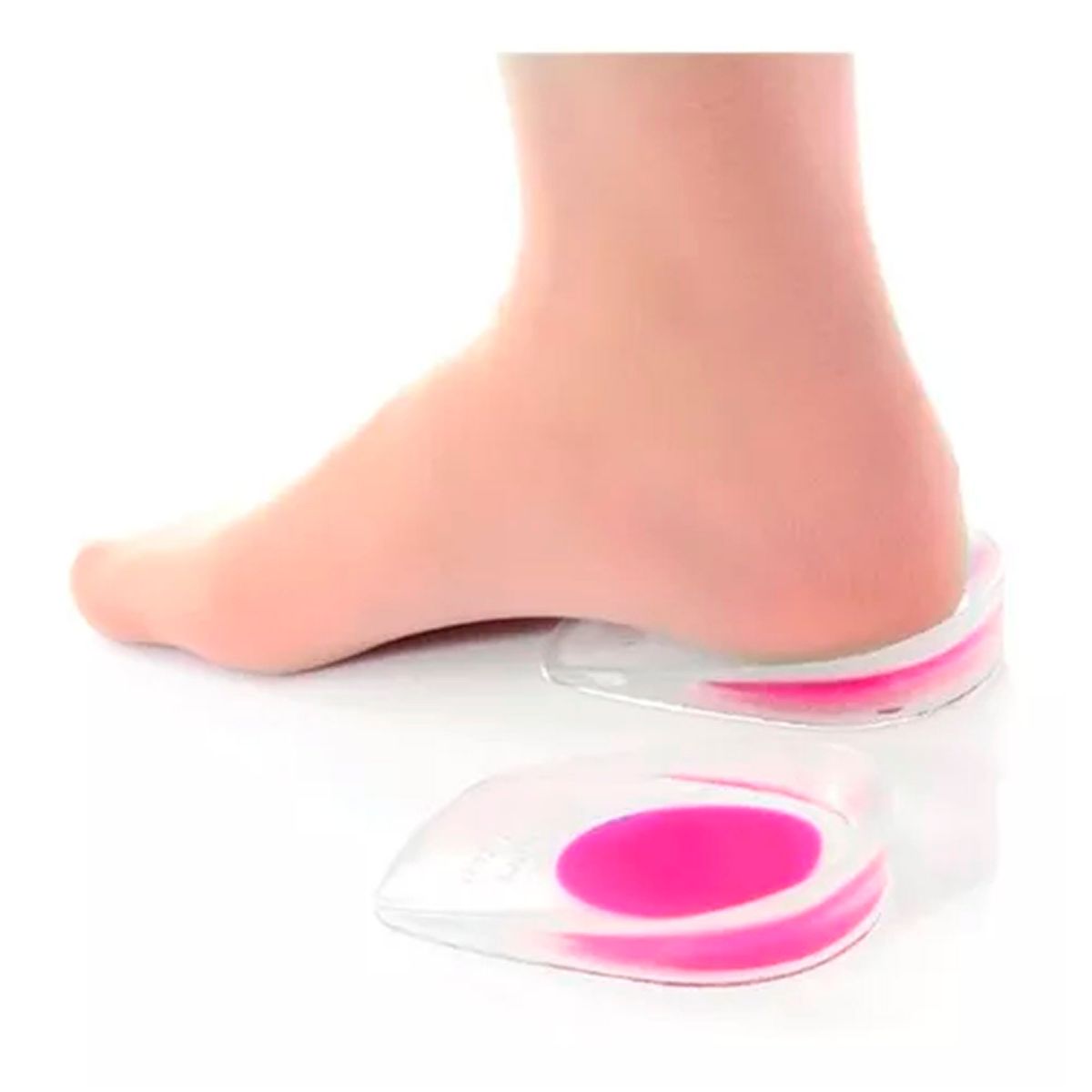 OFERTABKN - Plantillas Taloneras Ortopédicas Silicona  Espolon Fucsia