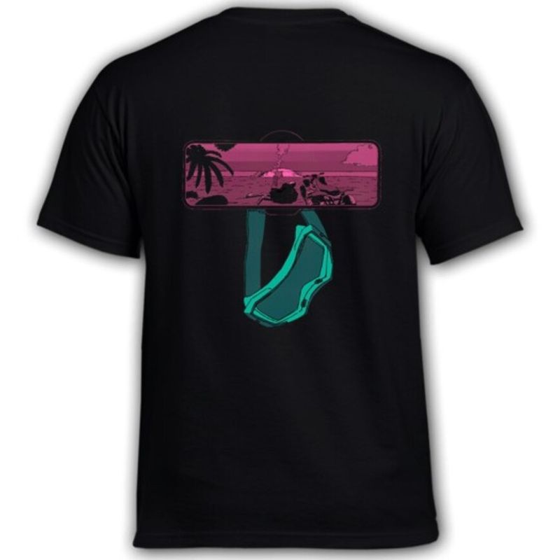 DEVOL COMPANY - Polera Paradise ATV Negra Devol Logo Beer