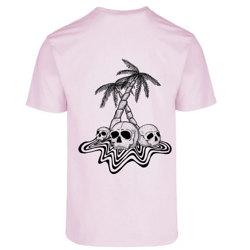 DEVOL COMPANY - Polera Tropical Rides Rosado Devol Logo Tropical_.