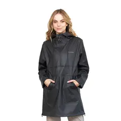 FALCONE - Chaqueta Impermeable Walking Patrol Mujer Black