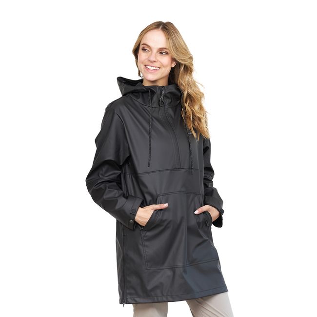 FALCONE - Chaqueta Impermeable Walking Patrol Mujer Black Falcone.