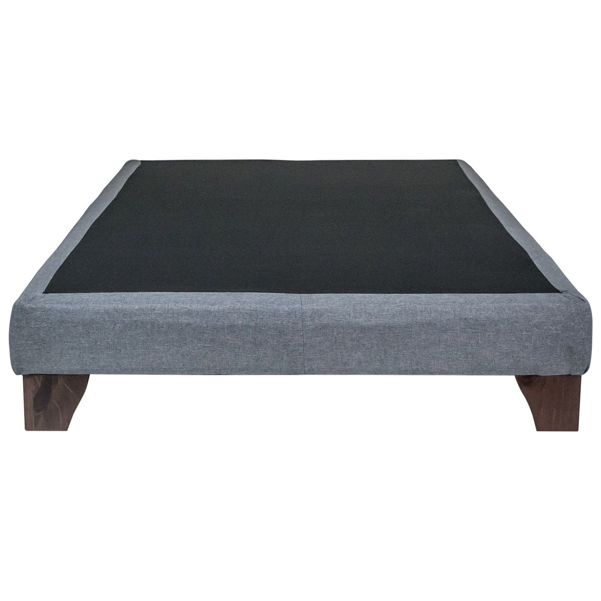 BLOCCARE - Base de Cama Emma 1.5 Plaza Box 13 cm de L200 cm - con patas de madera 11 cm