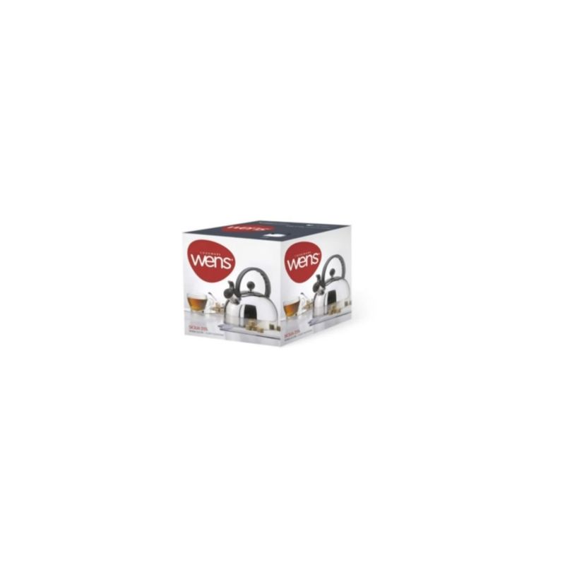 GENERICO - Tetera Acero Inoxidable Silbato Sicilia 2500ml