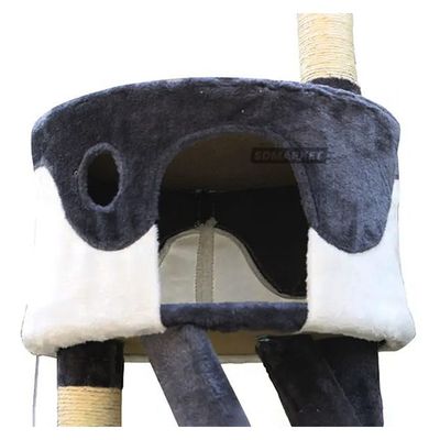 Imagen 2 del producto Rascador Casa de Gato Color Gris Edificio 260 cm KB004…