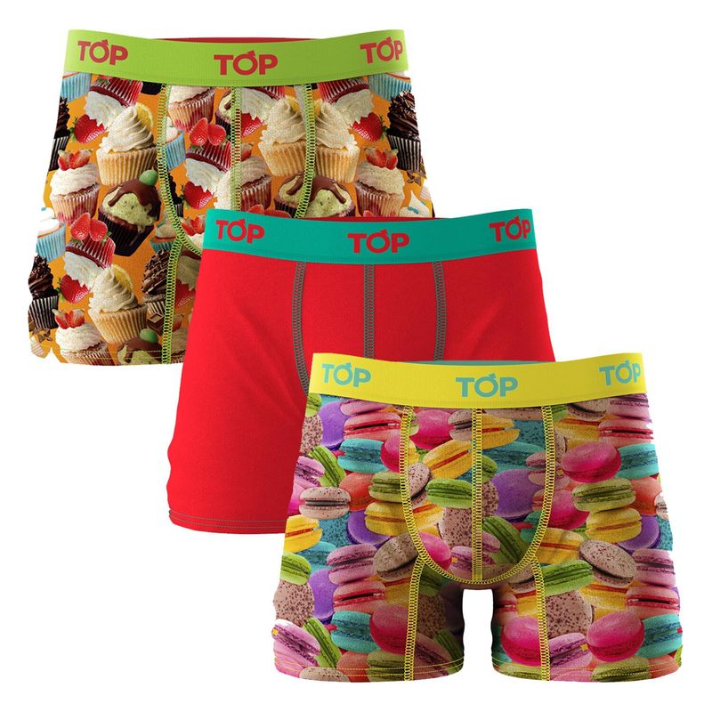 TOP - Boxer Microfibra Dulce y Salado Calce Medio