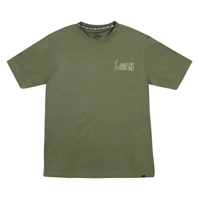 MARVEL - Polera Hombre Loki Powerfull Verde Marvel