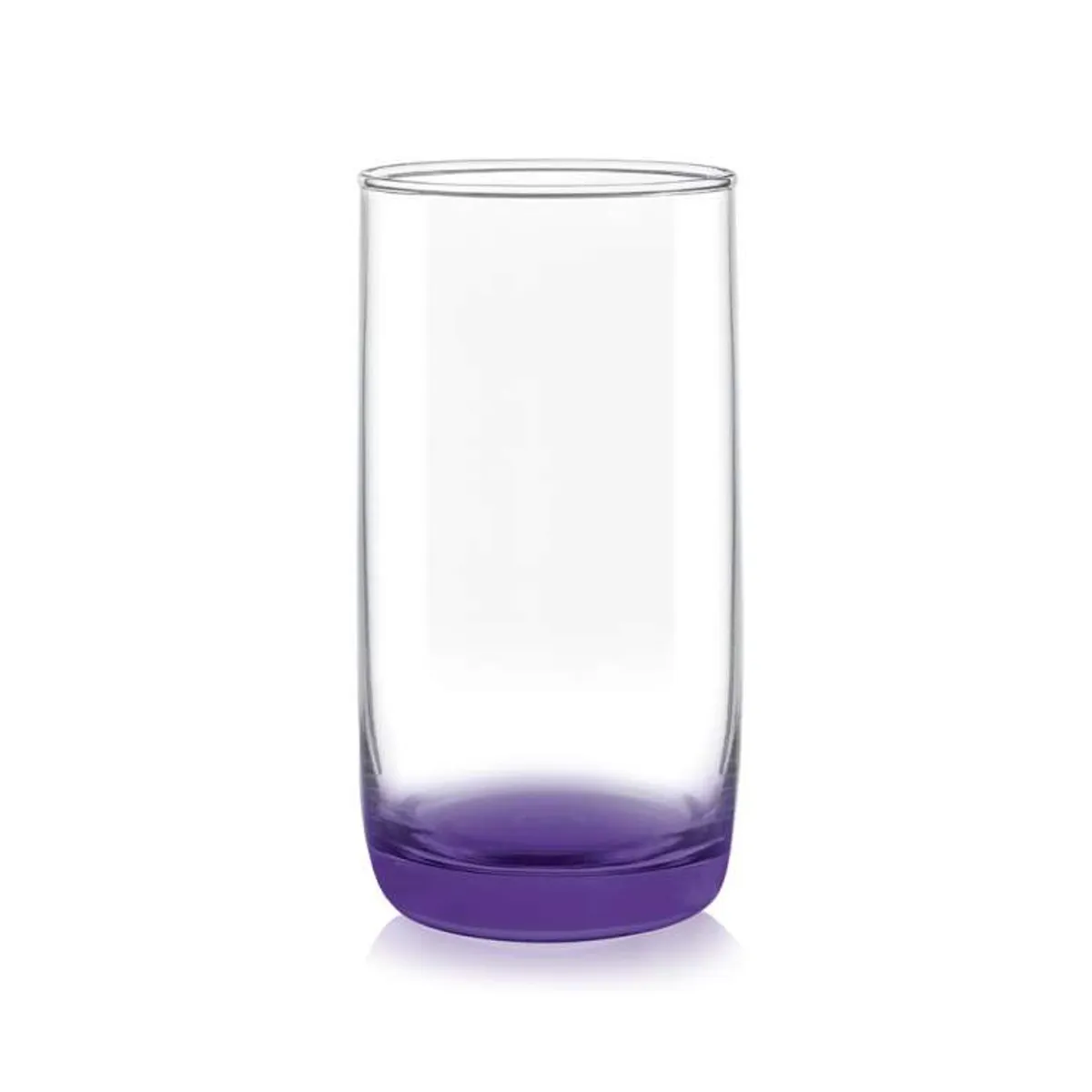 CRISTAR - Set 6 Vasos Altos Monterrey Cristar Fondo Color 445ml….
