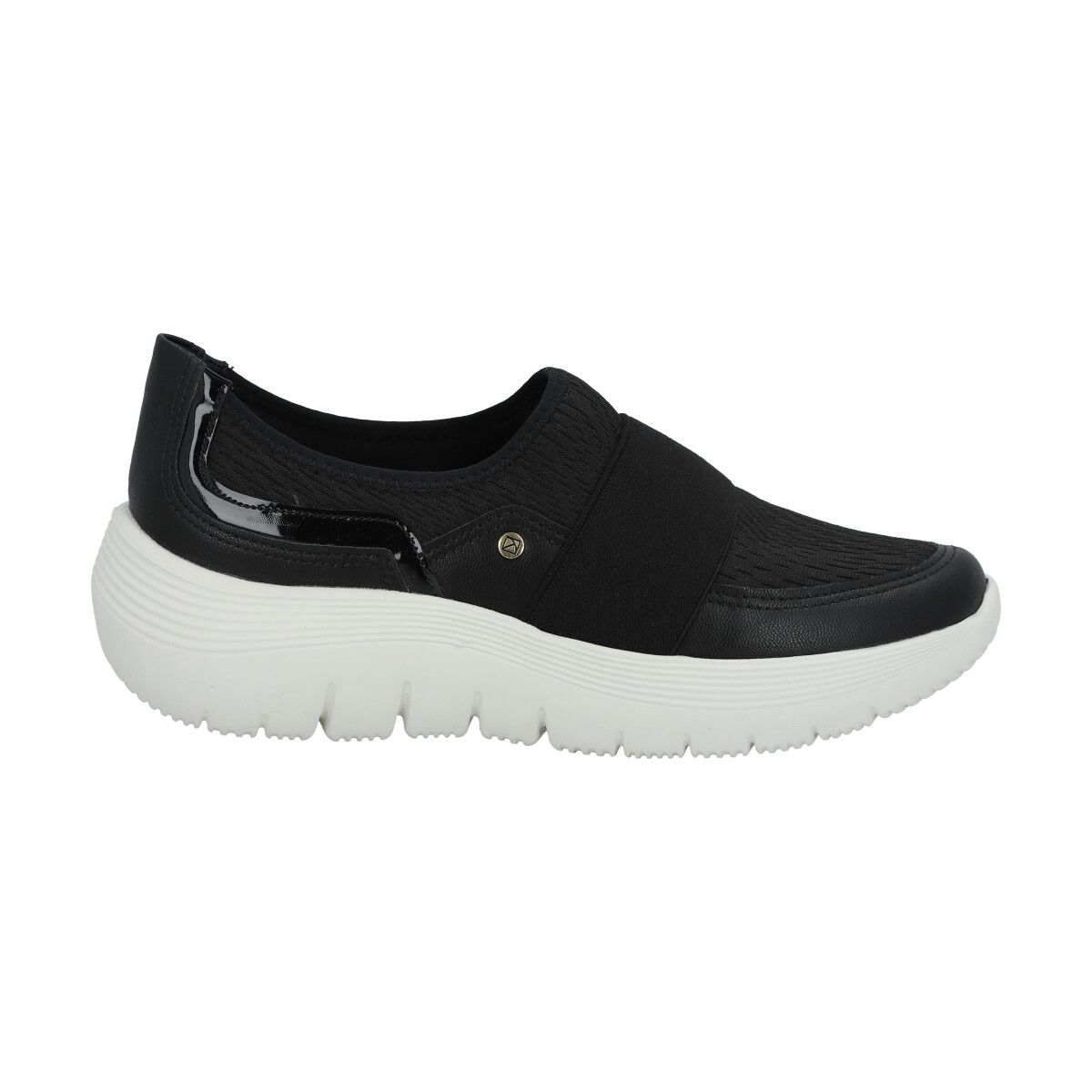 PICCADILLY - Zapatilla Eliana Blanco/Negro Piccadilly