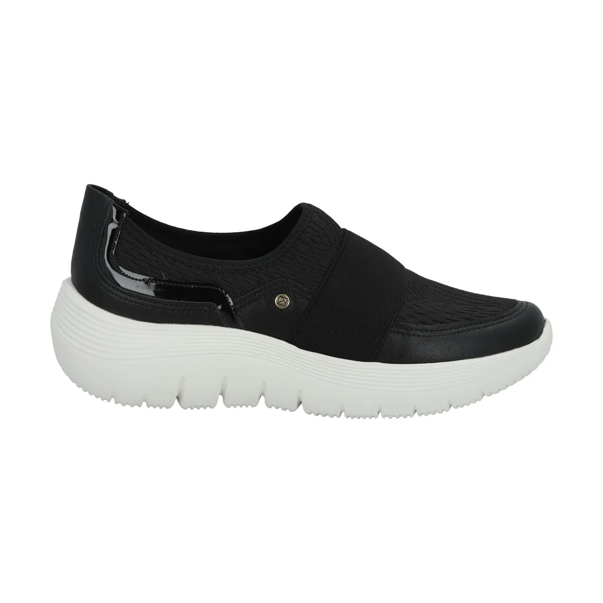 PICCADILLY - Zapatilla Eliana Blanco/Negro Piccadilly