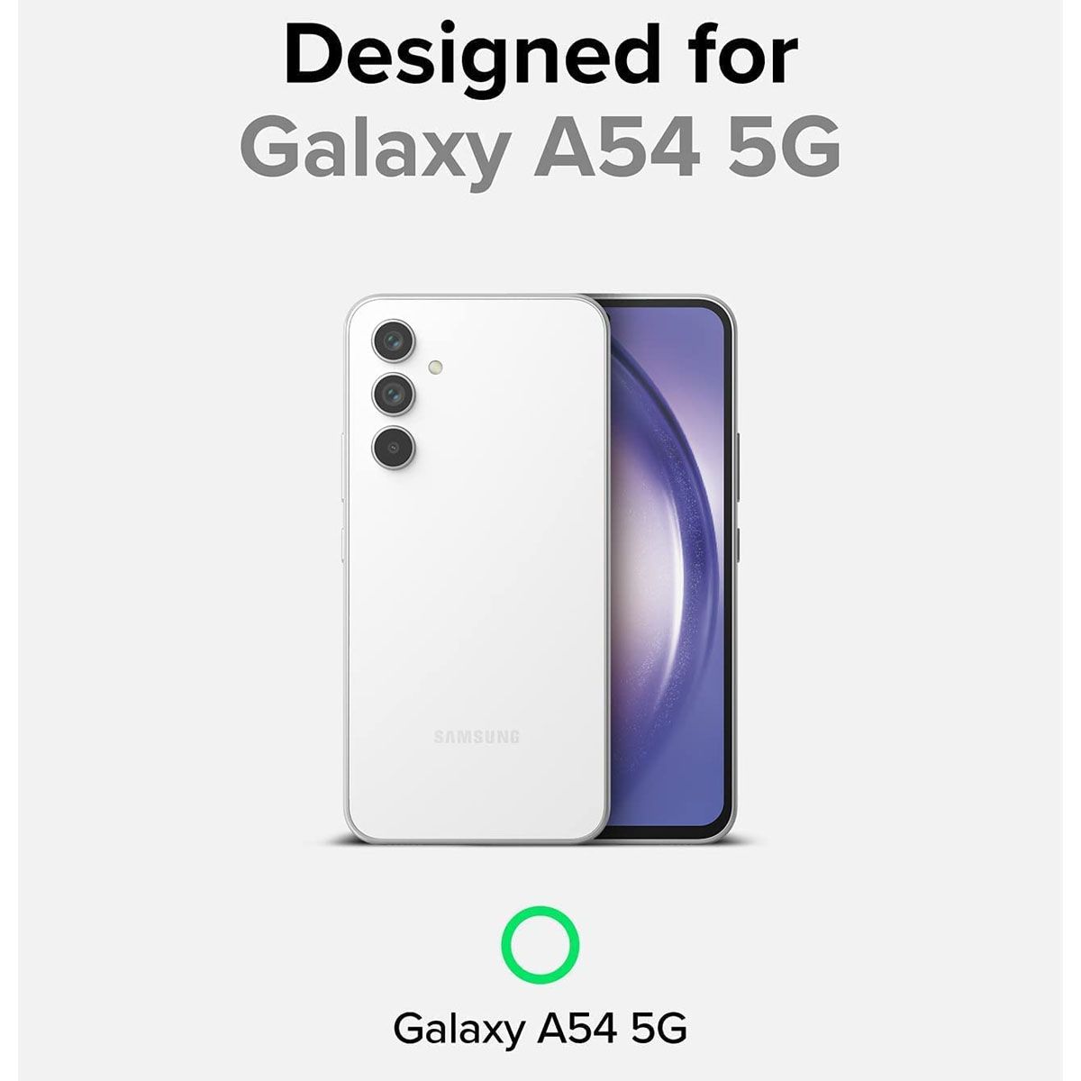 JOIGO - Carcasa Para Samsung A54 Goma Verde