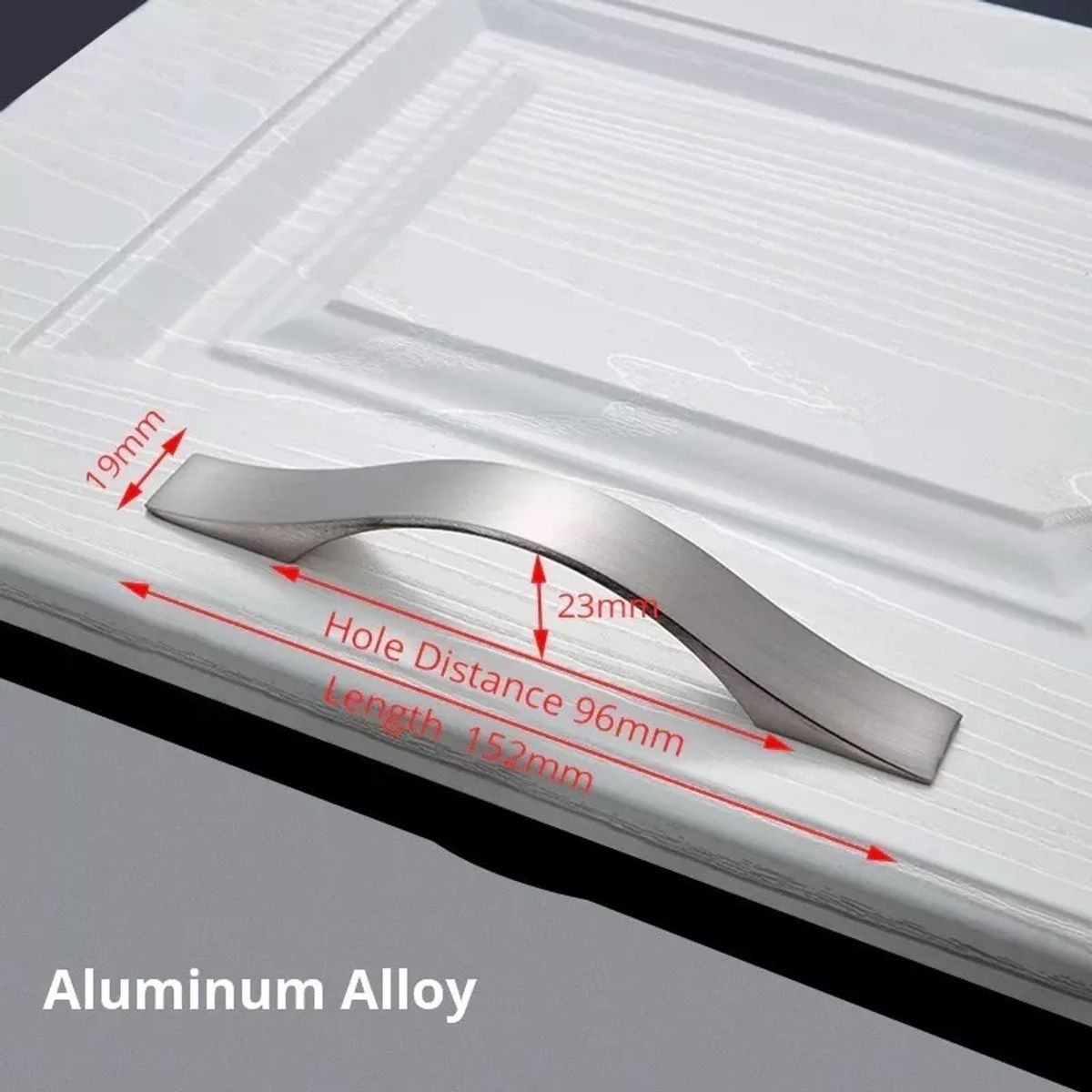 GENERICO - Tirador Manilla Mueble Cajón Ofic 152x19mm…