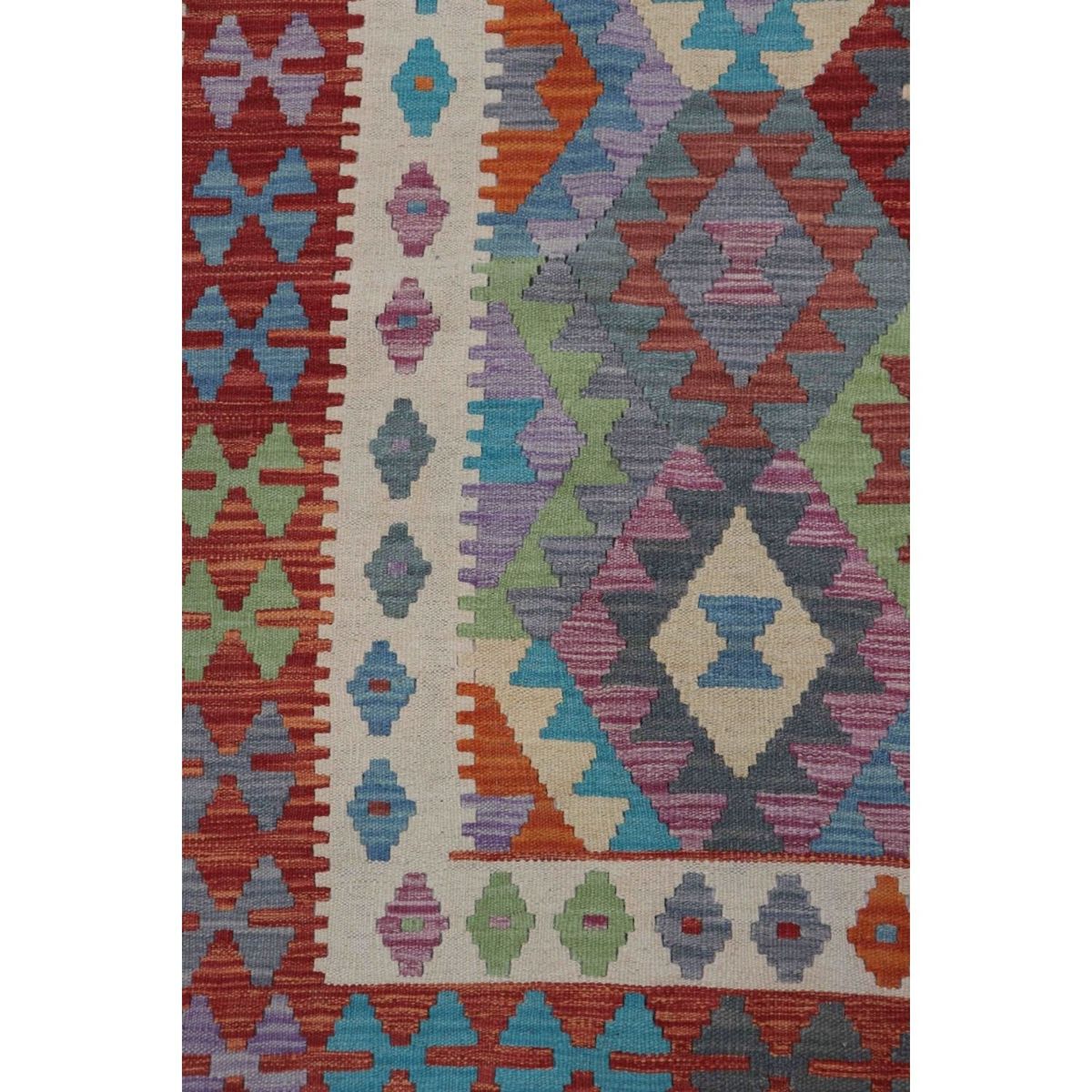 BAZHARS - ALFOMBRA BAZHARS 292X195 CM ARTESANAL KILIM VEGI