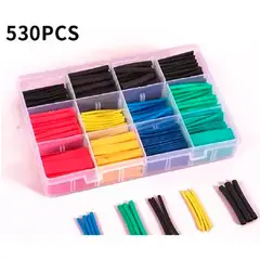 ESHOPANGIE - Kit Tubos Termoretractil Colores Mixtos 530 Piezas