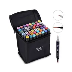 GENERICO - 48 Marcadores De Colores Doble Punta Lápices