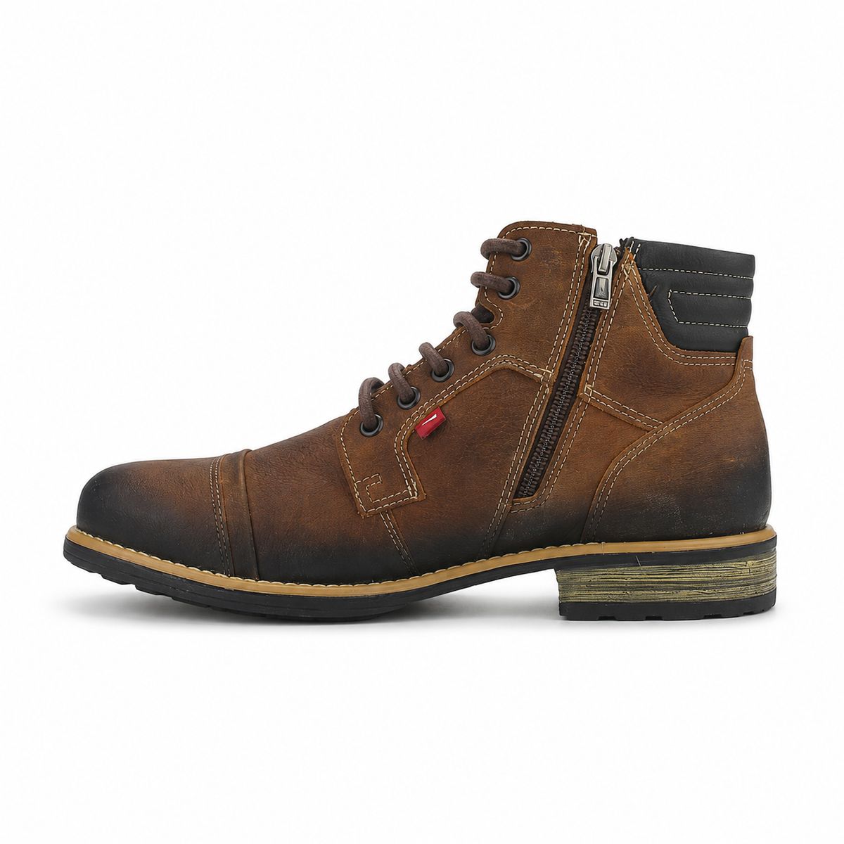 FERRACINI - Botin Hombre Camel Casual Ferracini 9873