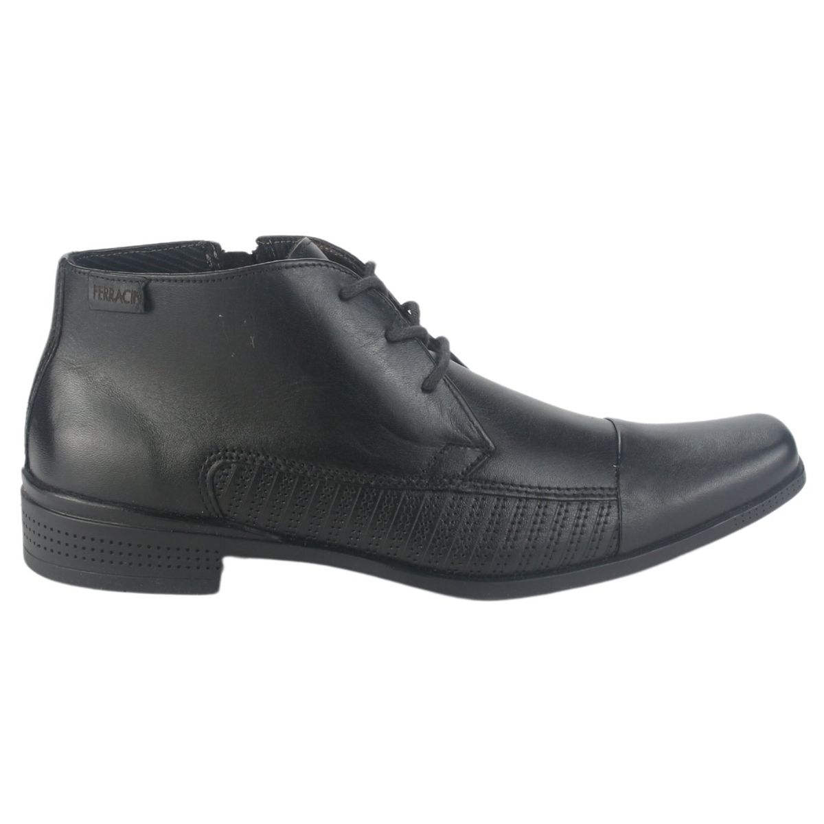 FERRACINI - Botin Hombre Negro Casual Ferracini 4363