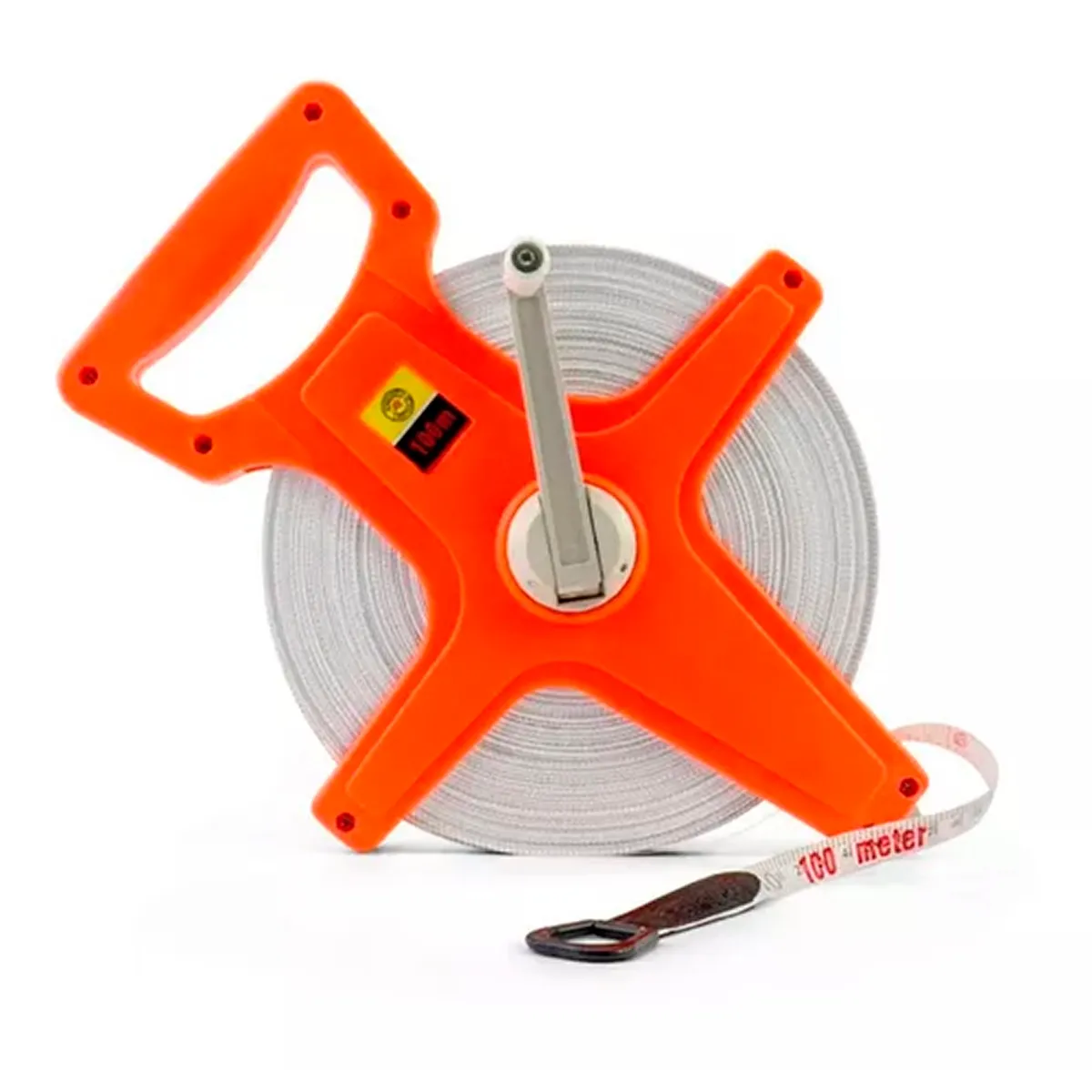 OFERTABKN - Huincha Cinta Metrica 100 Metros Para Medir Con Manilla Y Jalador