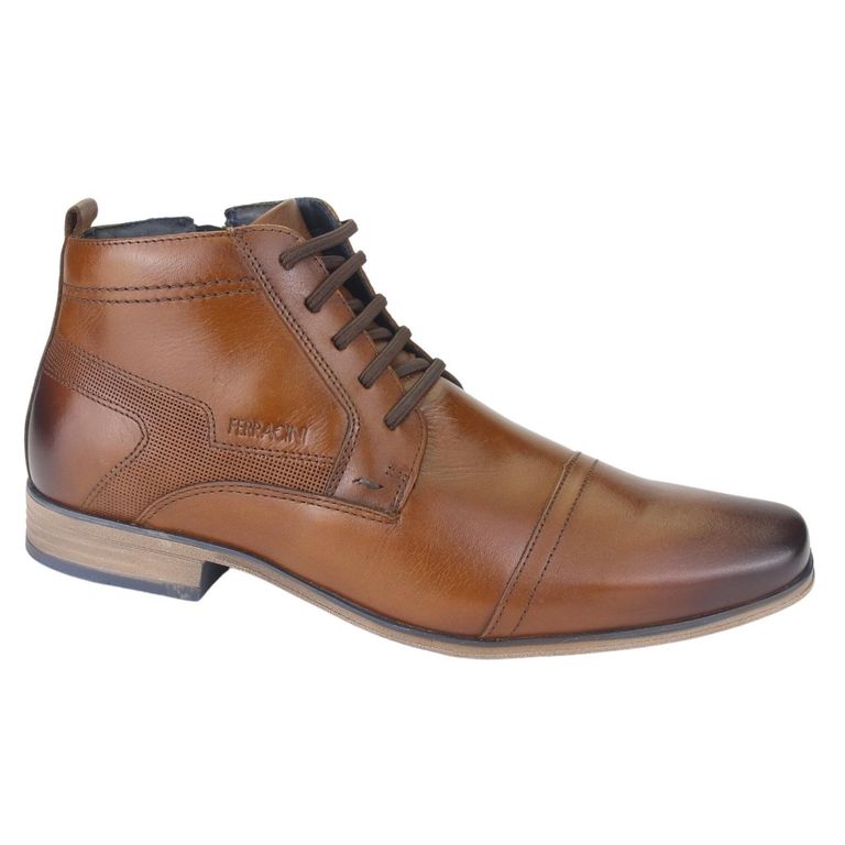 Botin Hombre Café Casual 6071