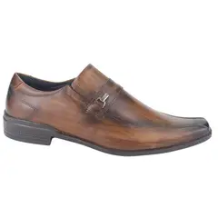 FERRACINI - Zapato Hombre Cuero Café 4385
