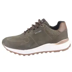 FERRACINI - Zapatilla Hombre Oliva Casual 9357